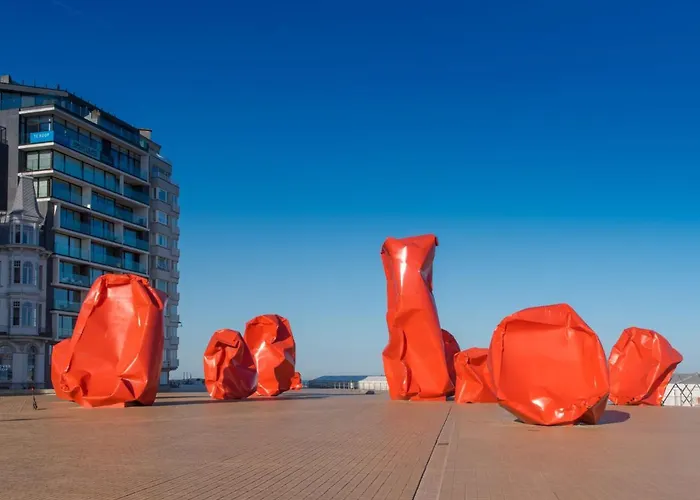 Daire Zeestation With Parking By Interhome Oostende