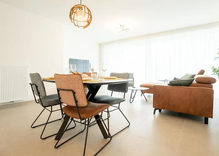 Zeestation With Parking By Interhome Daire Oostende